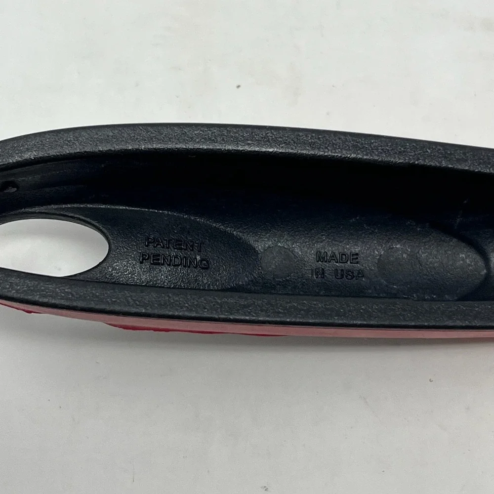 Vintage Tailor Made Black Red Nylon Plastic Spoon Ladle Made in USA